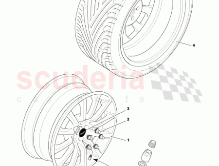 Photo of ROAD WHEEL FRONT SVO LIGHTWEIGHT OPTION 3R12 365954…