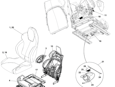 Photo of HNDL FRT ST BK ADJ 4G43 61199…