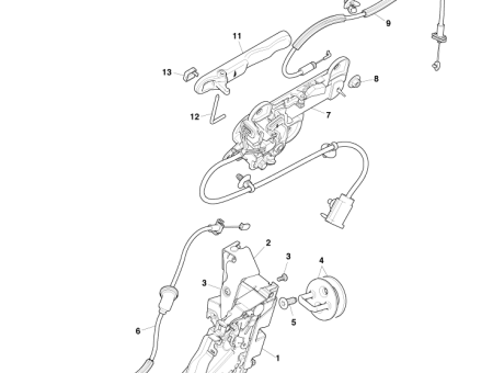 Photo of HANDLE DOOR EXT FRT 7G43 226A28…