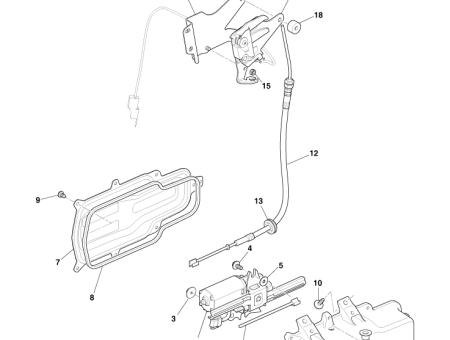Photo of TON LTCH ASY LH VANQ GD33 54797…