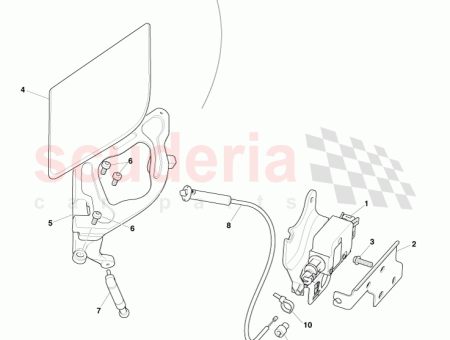 Photo of ASSEMBLY FUEL FILLERDOOR HINGE CONV 6G33 L405B96…