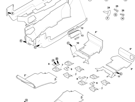 Photo of KIT ASSY SD CRPT LHD DD43 281B11…
