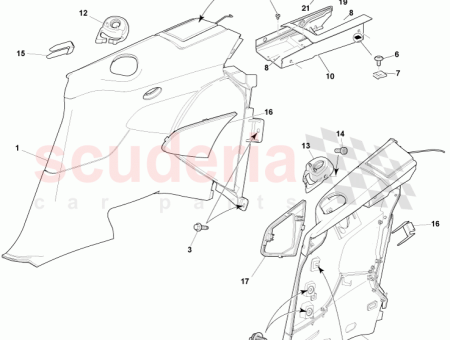 Photo of Grille assy speaker LHS…