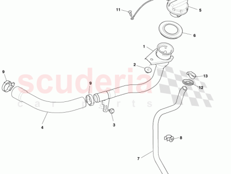 Photo of Hose Fuel Tank Filler DG43 9047…