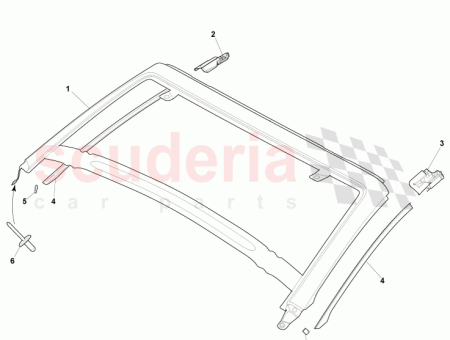 Photo of Frame Windshield Outer BG43 L03056…