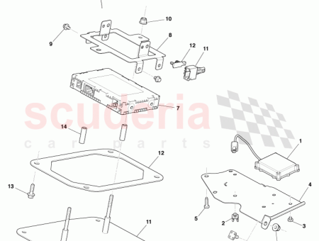 Photo of SDARS GPS PLATE 8G33 10E921…