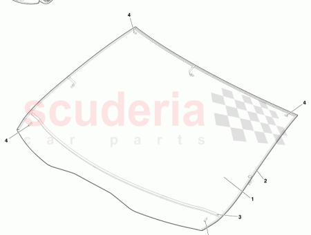 Photo of Glass Windshield CD33 76…