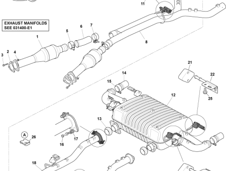 Photo of INTR PIPE EXHAUST RH FD43 5220…