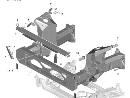 Photo of CRASH STRUCT FT SRV DD43 V17750…