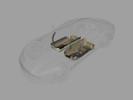 Photo of CAB CRPT BRKT RHD HY53 130B14…