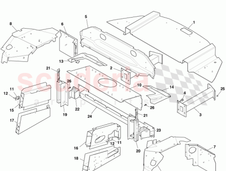 Photo of Panel quarter wheel housing inner rear RH…