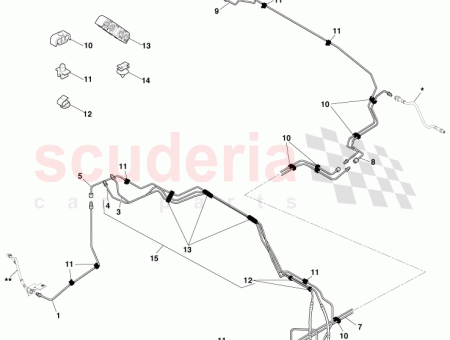 Photo of Hose Assy Rear Wheel Brake RH 9D33 2267…