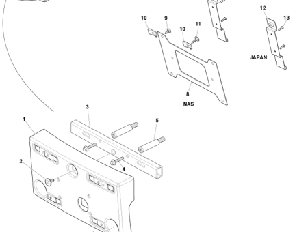 Photo of FRONT END BOLSTER AD43 16E146…