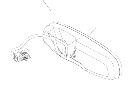 Photo of INTERIOR REAR VIEW MIRROR WITH EC 7G43 17700…