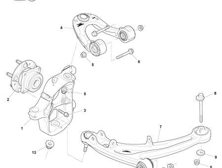 Photo of KNL ASY FRT WHL LH FD43 3K185…