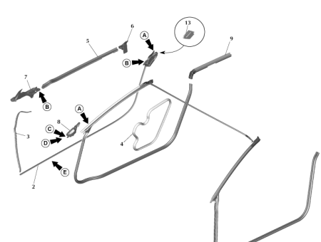 Photo of MARG SL ASY FRT DR ED33 L25325…