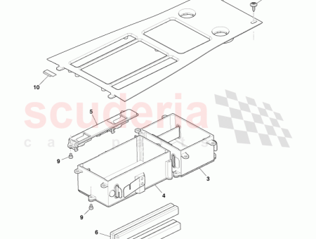 Photo of Container Assembly Console CG43 04788…
