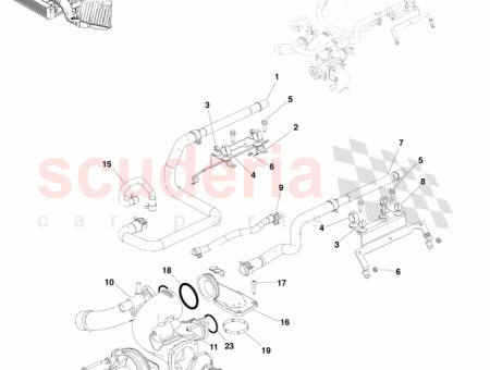 Photo of Connector water outlet upper…