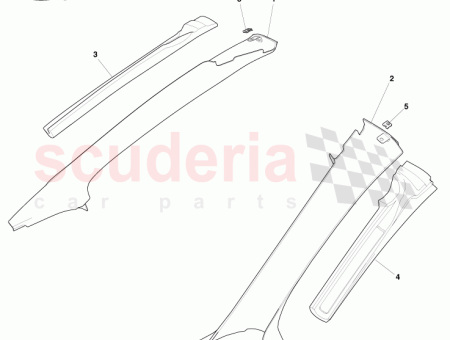 Photo of A PILLAR ASSY CONV LH AD33 L025B39…