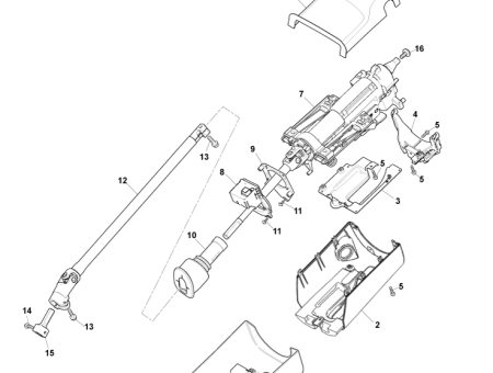 Photo of ELEC STRG COLM ASSY 8D33 3C529…