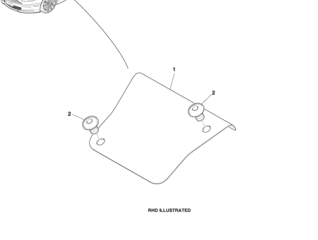 Photo of PLENUM COVER LHS 4G43 F02284…