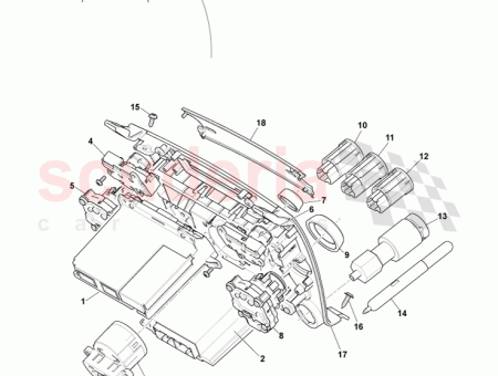 Photo of SWITCH MAIN BODY ALUMINIUM 8D33 13D734…