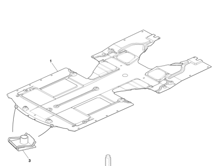 Photo of RETAINER BMPR SIDE 1X43 17K826…