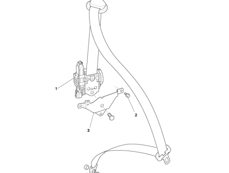 Photo of BELT RETR ASY FRT ST 4G43 611B69…