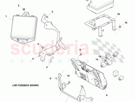 Photo of ENG BAY FBOX BRKT LH AD23 14A173…