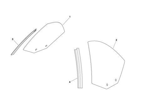 Photo of RET QTR GLASS LH 4G43 L30271…