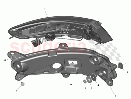 Photo of Washer Tail Lamp DD33 251791…