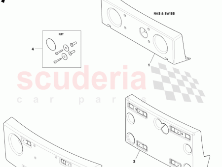 Photo of Plinth Front Number Plate DG43 17A835…