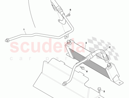Photo of DUCT TRANS AIR COOLER 8D33 7H460…