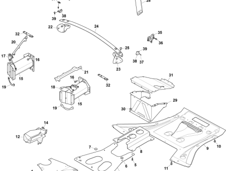 Photo of REINFORCED ASSEMBLY FRONT FLOOR PANEL 9G43 11262…