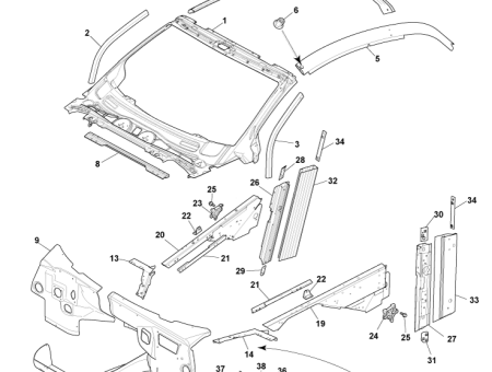 Photo of PLR FRT BDY LWR FRT GOAG33 F02660…
