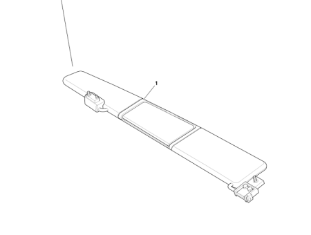 Photo of SUNVISOR ASSY RH 4G43 69320…