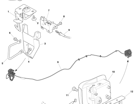 Photo of CABLE ASSY HOOD LATC AD43 16C656…