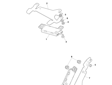 Photo of AMPLIFIER BRKT RH 6G33 18C987…