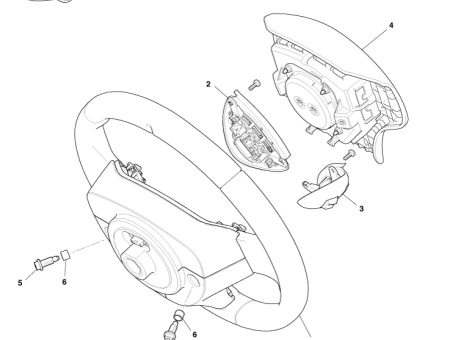 Photo of STEERING WHEEL FD33 3600…