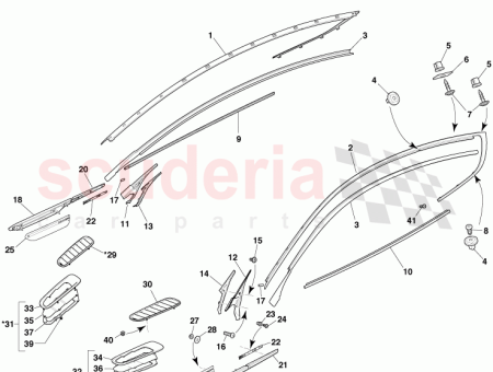 Photo of Mesh Hood Titanium Silver RH CG43 16C692…