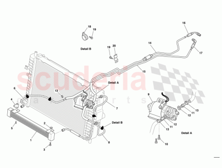 Photo of BRACKET TRANS COOLER PIPES TO SUMP 1R12 443287…