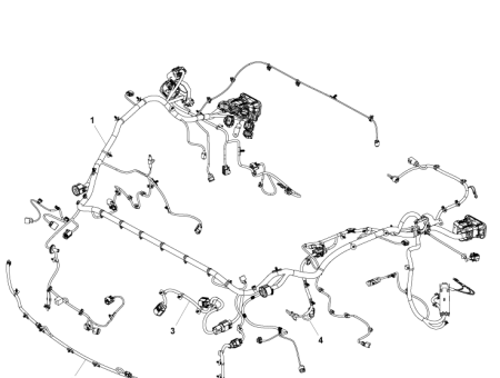 Photo of LHD FORWARD HARNESS AD43 14290…