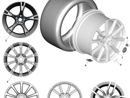 Photo of BADGE WHL CENTRE 4 8D33 1A096 BB…