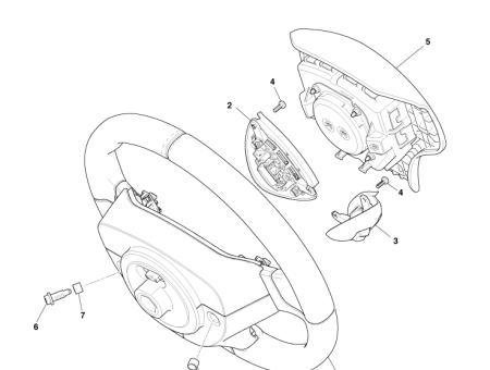Photo of DRIVER AIRBAG MODULE CD33 042B85…