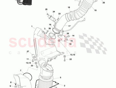 Photo of Bracket Air cleaner outer…