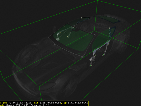 Photo of W STRIPS FRT GLASS HY53 03296…