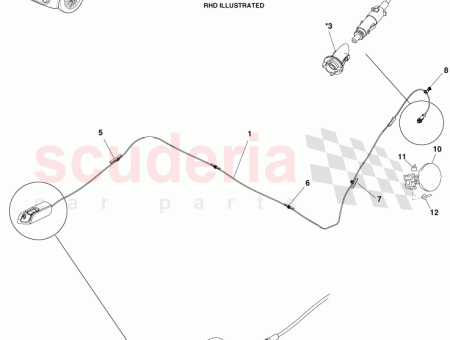 Photo of Rivet Fuel Filler Opening Lid MCV20 90269…