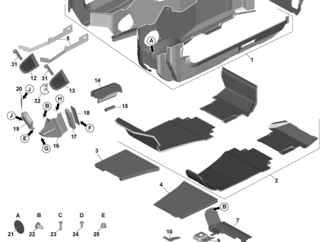 Photo of RH RR FLR SPRT PNL FD33 100A90…