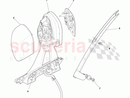 Photo of MIRROR ASSY LH AG33 17683…