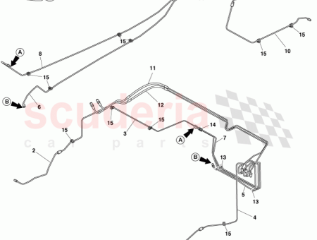 Photo of Brake Line front right B 12023 03 7038…